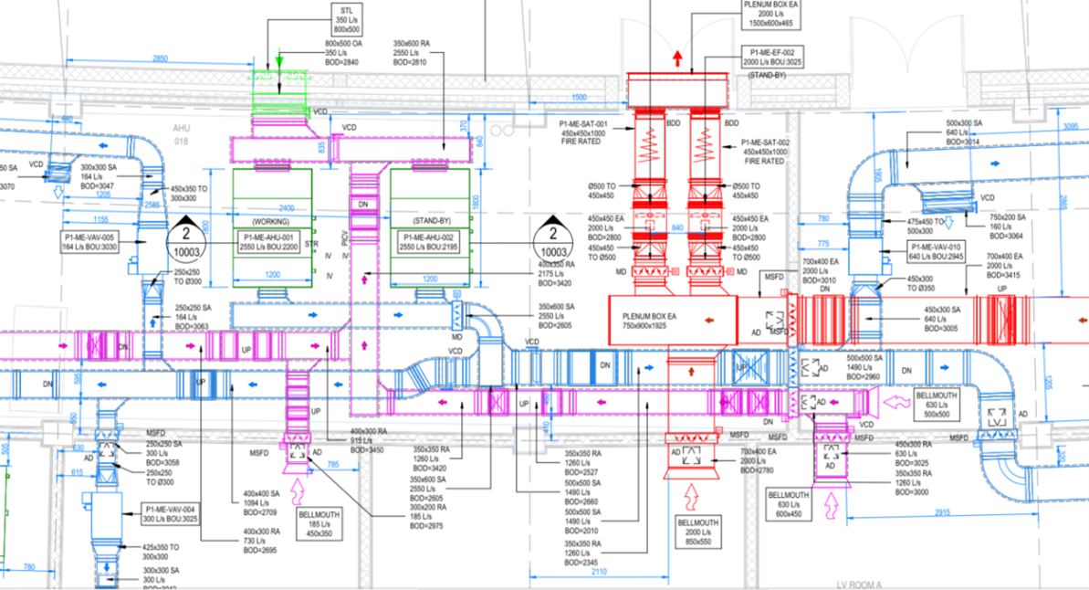 2D Construction/ Installation /Shop Drawing